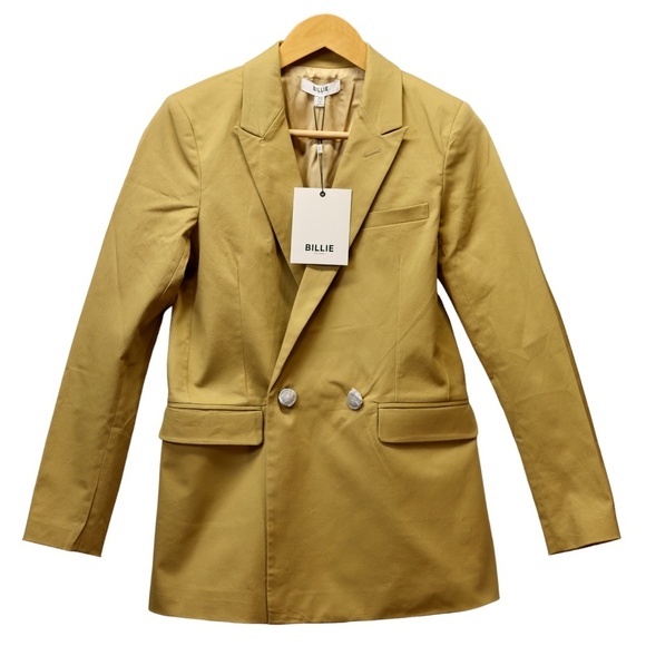 Billie Jackets & Blazers - Billie The Label Blazer Tan NWT Womens Size XS